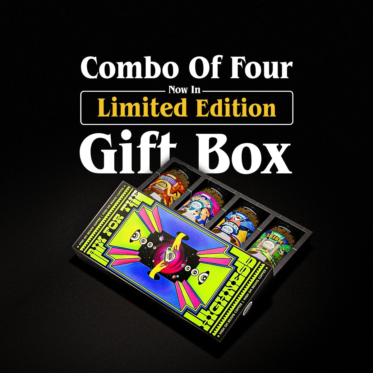 Flavoured Instant Coffee (Pack Of 4)