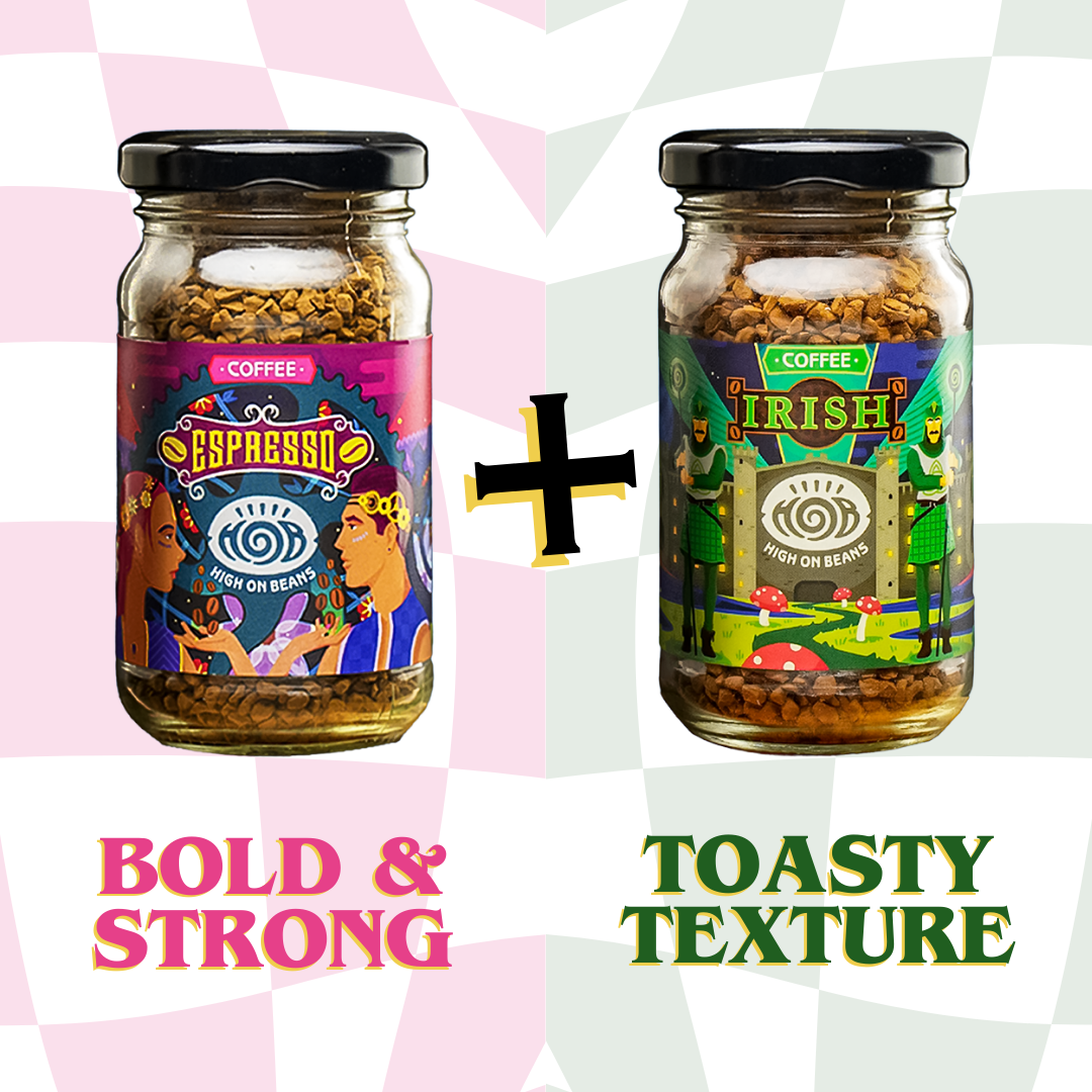 espresso irish coffee combo