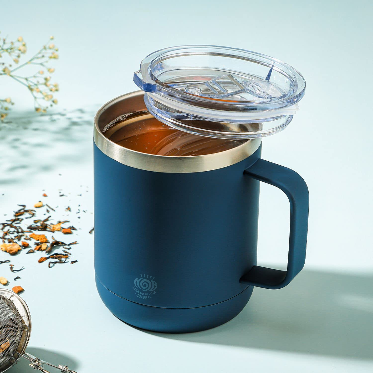 Coffee Mug with Lid - 360 ML