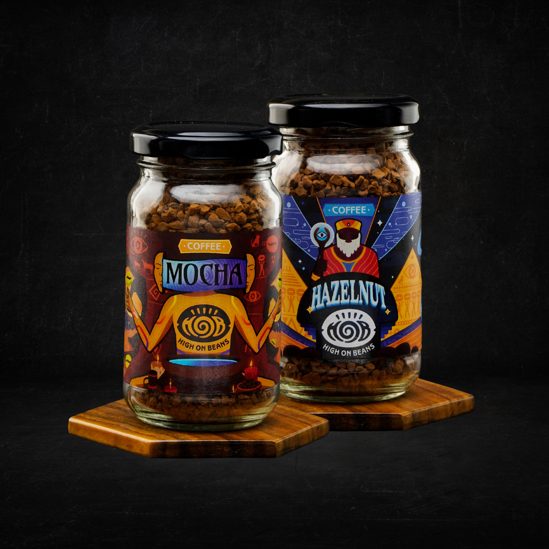 Mocha & Hazelnut Coffee (Pack of 2)