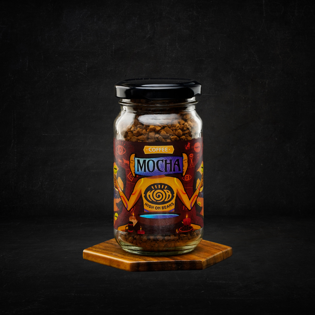 Mocha instant coffee