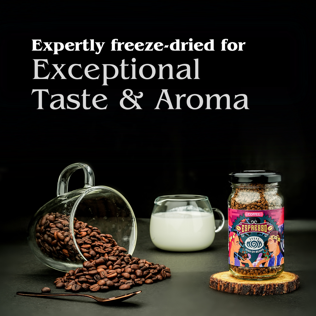 instant espresso coffee powder