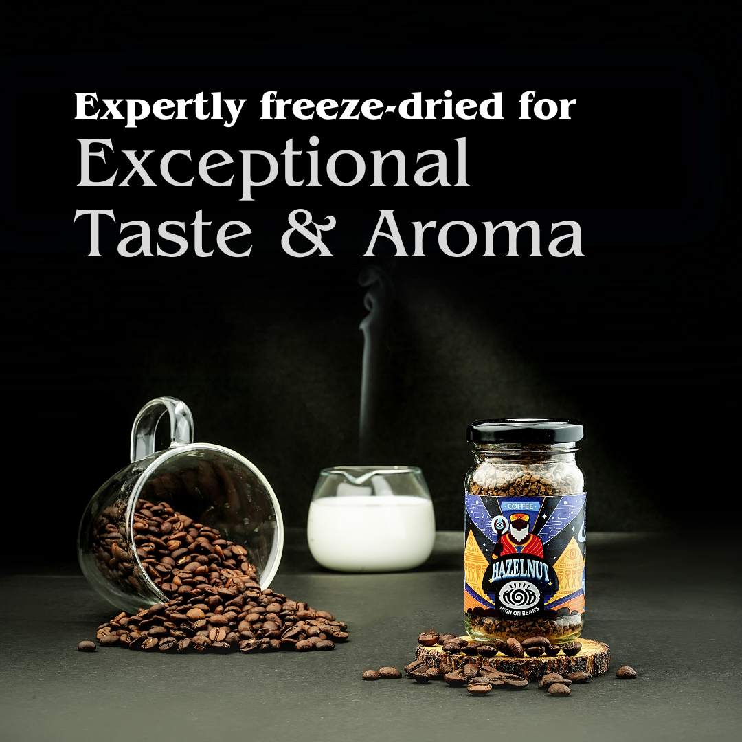 instant hazelnut coffee