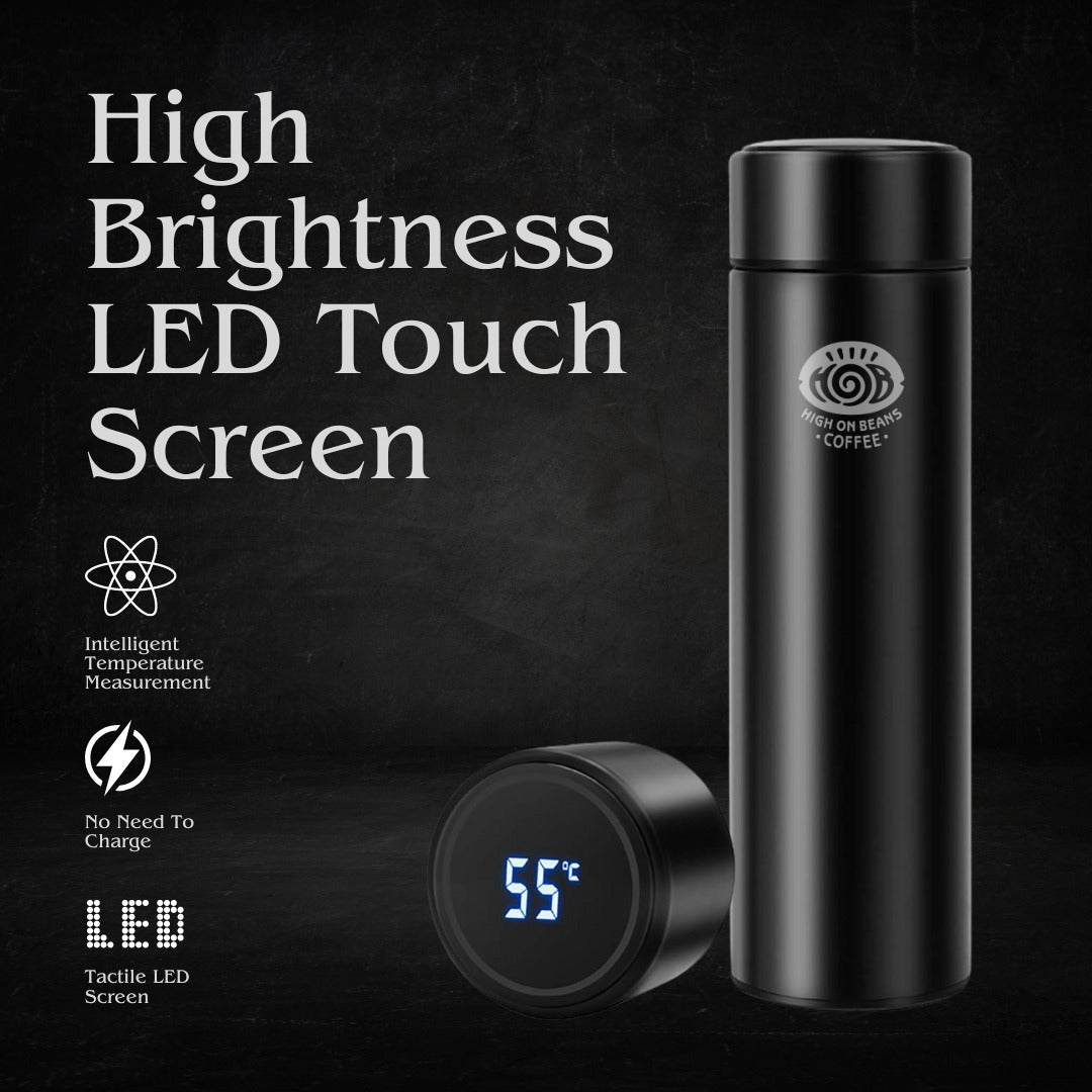 LED Display Temperature Bottle - 500 ml
